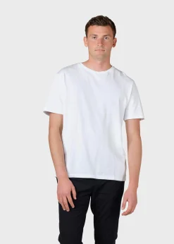 Klitmoller Collective T-shirts-Mens boxy tee - White