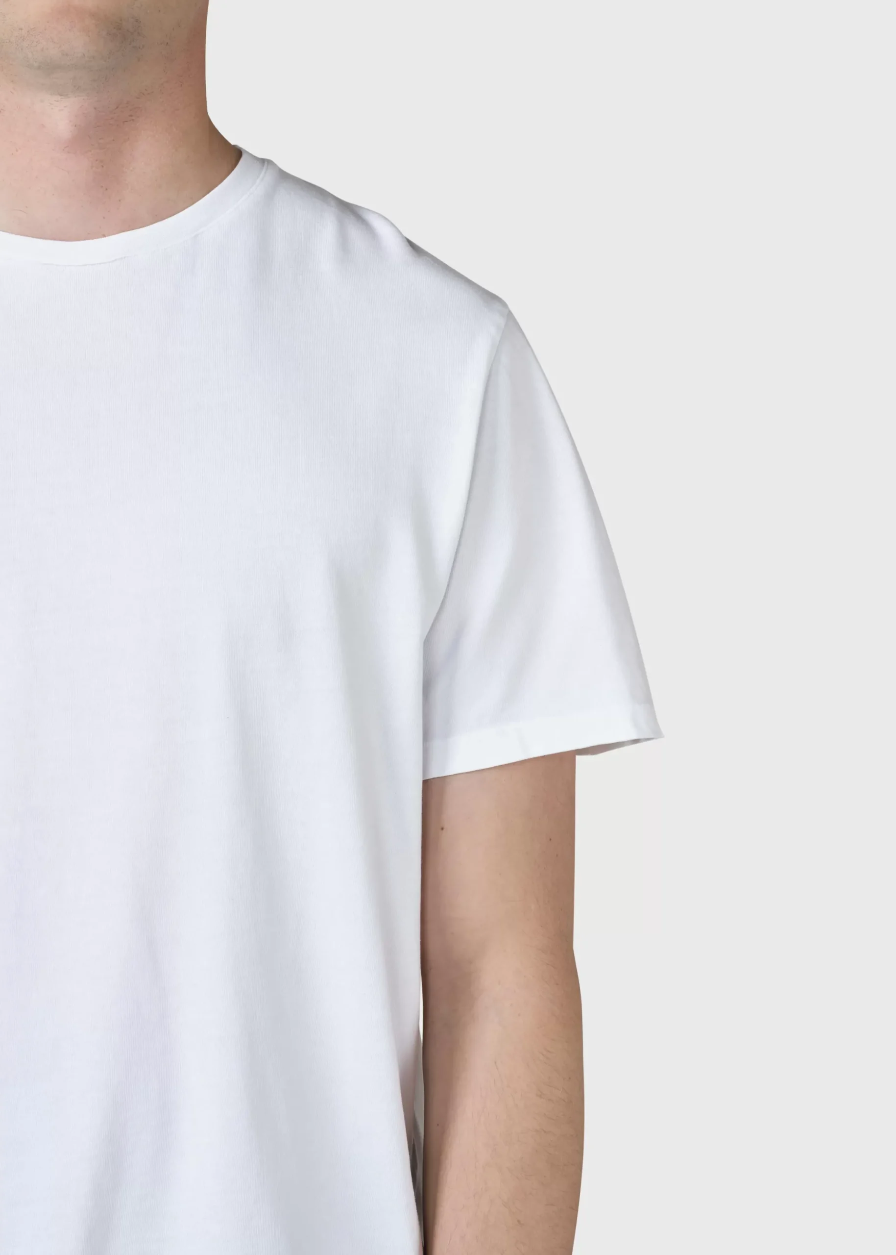 Klitmoller Collective T-shirts-Mens boxy tee - White
