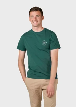 Klitmoller Collective T-shirts-Mico tee - Moss Green MossGreen