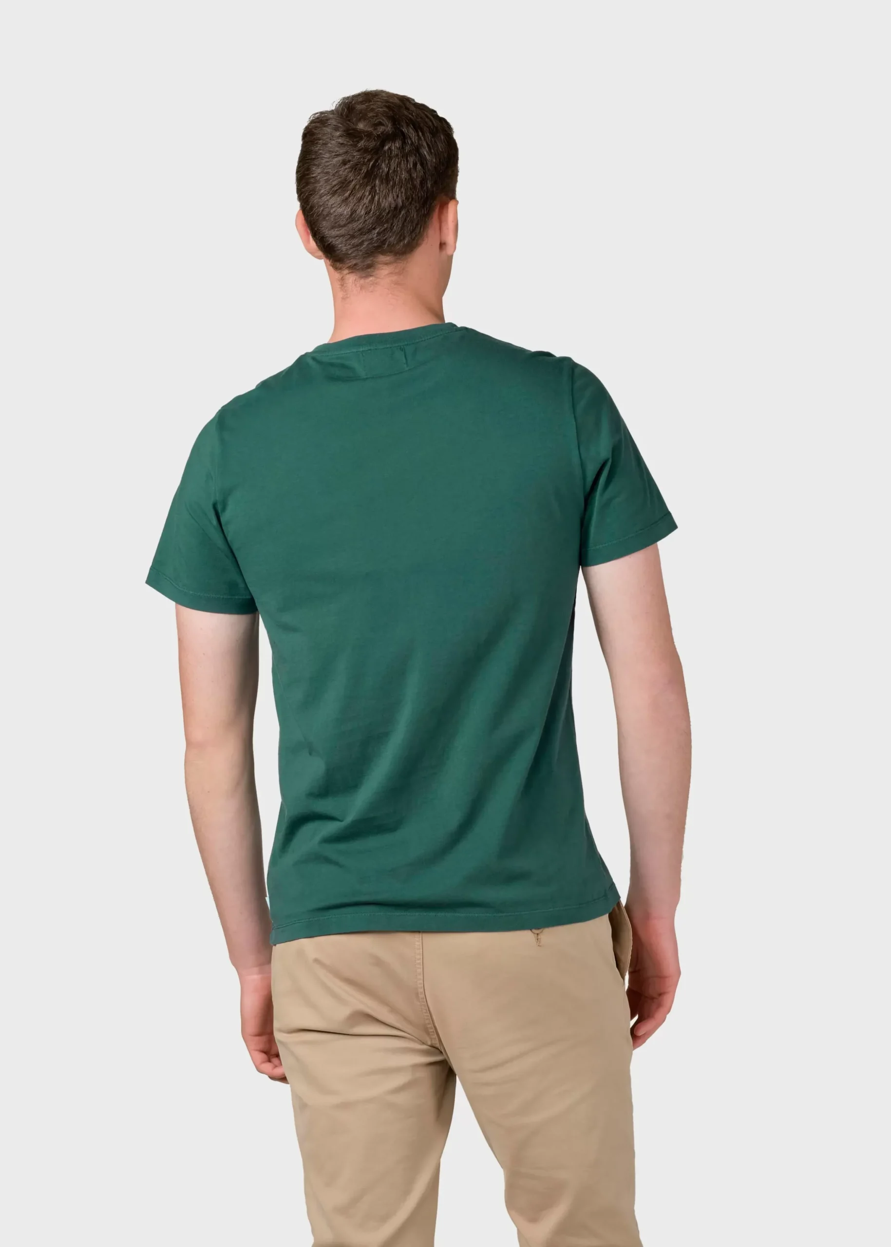 Klitmoller Collective T-shirts-Mico tee - Moss Green MossGreen