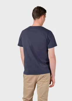 Klitmoller Collective T-shirts-Mico tee - Navy MossGreen