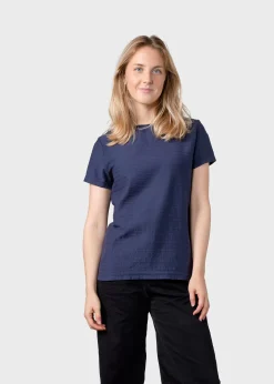 Klitmoller Collective T-shirts-My tee - Deep blue Navy