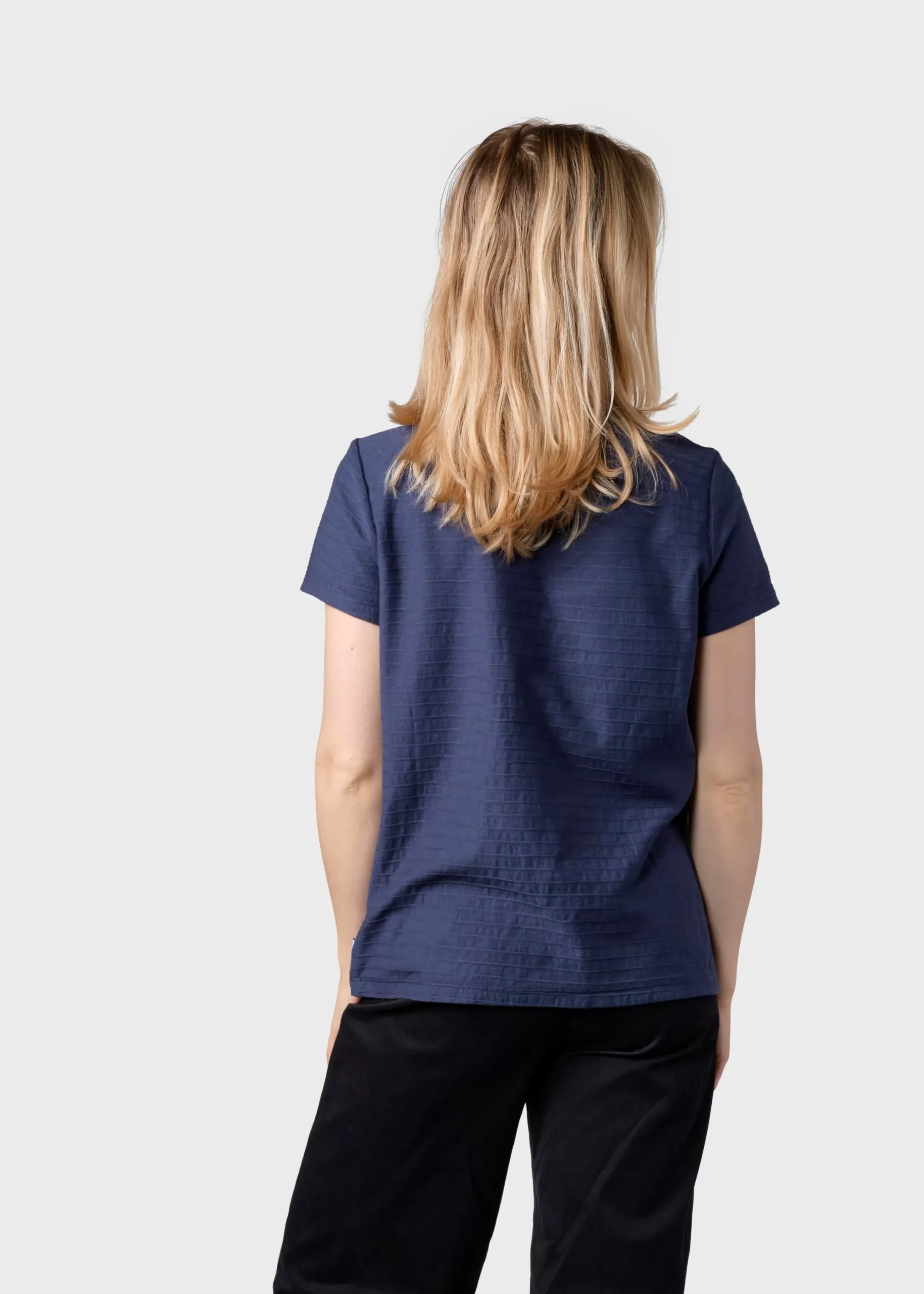 Klitmoller Collective T-shirts-My tee - Deep blue Navy