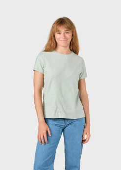 Klitmoller Collective T-shirts-My tee - Sage Navy