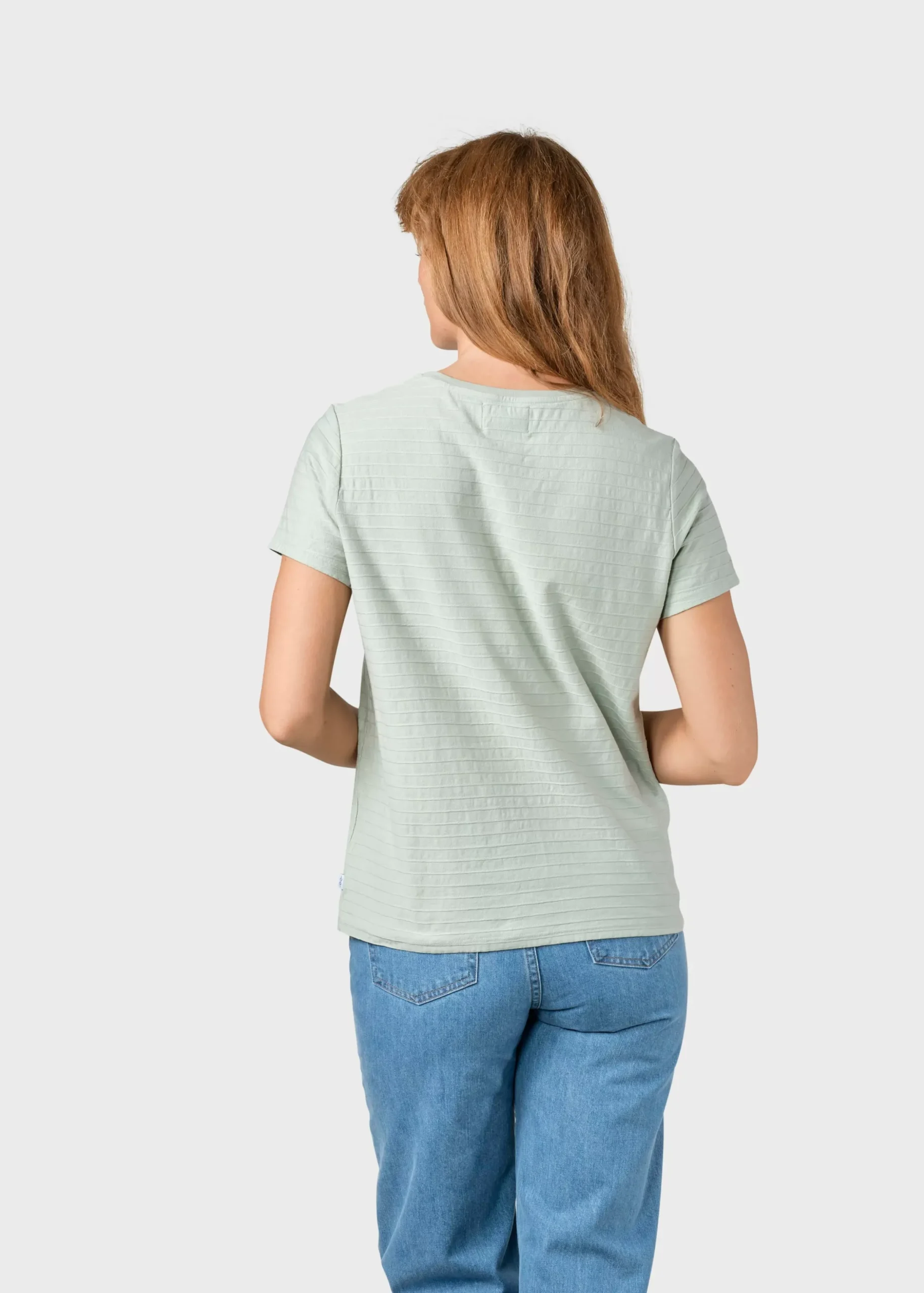 Klitmoller Collective T-shirts-My tee - Sage Navy