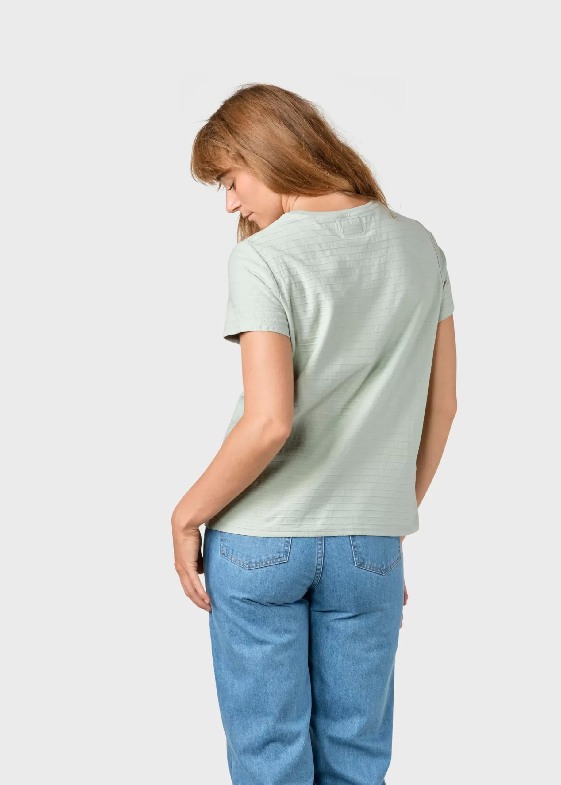 Klitmoller Collective T-shirts-My tee - Sage Navy