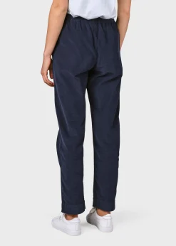 Klitmoller Collective Hosen-Nicoline corduroy pant - Navy Black