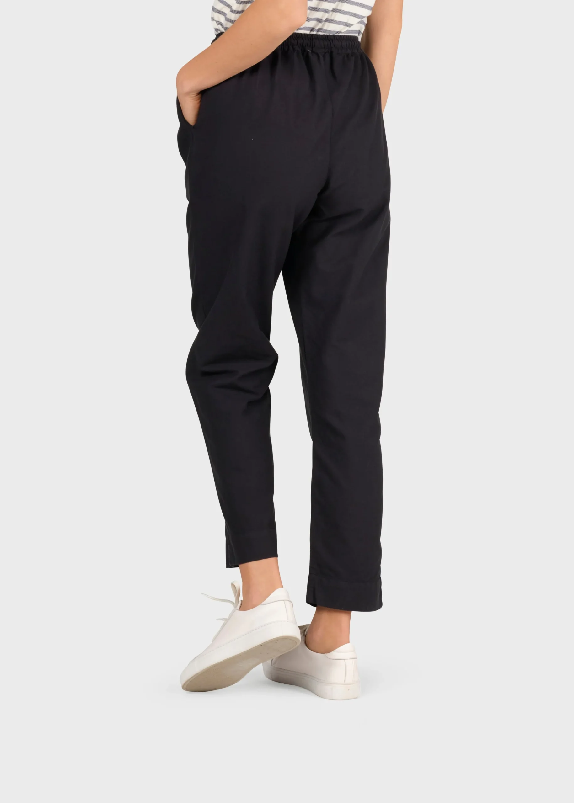 Klitmoller Collective Hosen-Nicoline pant - Navy Black