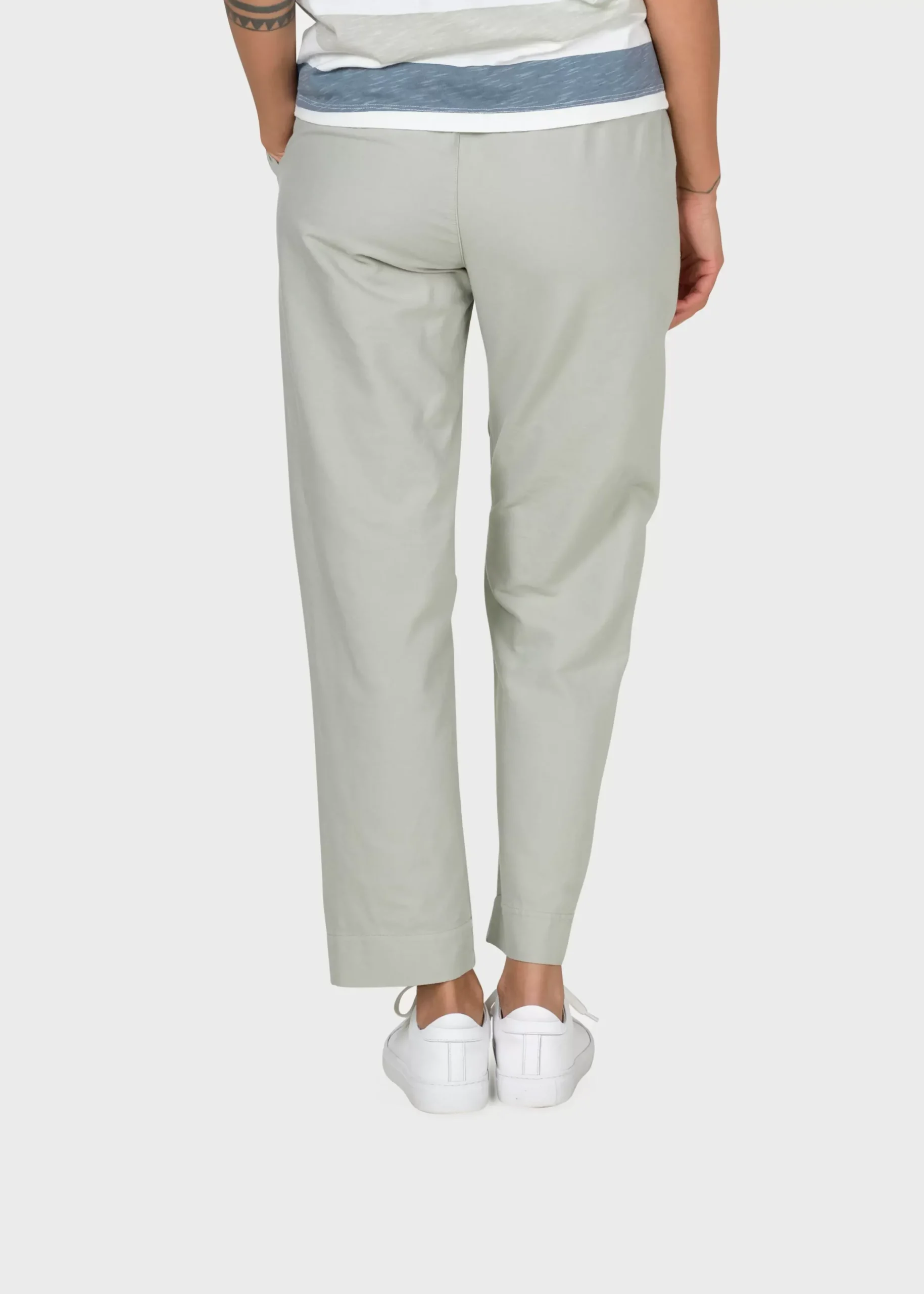 Klitmoller Collective Hosen-Nicoline pant - Sage Black