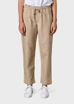 Klitmoller Collective Hosen-Nicoline pant - Sand Black