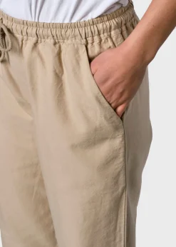 Klitmoller Collective Hosen-Nicoline pant - Sand Black