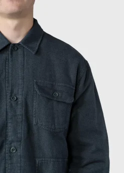 Klitmoller Collective Jacken-Niklas lumber overshirt - Moss Green Olive