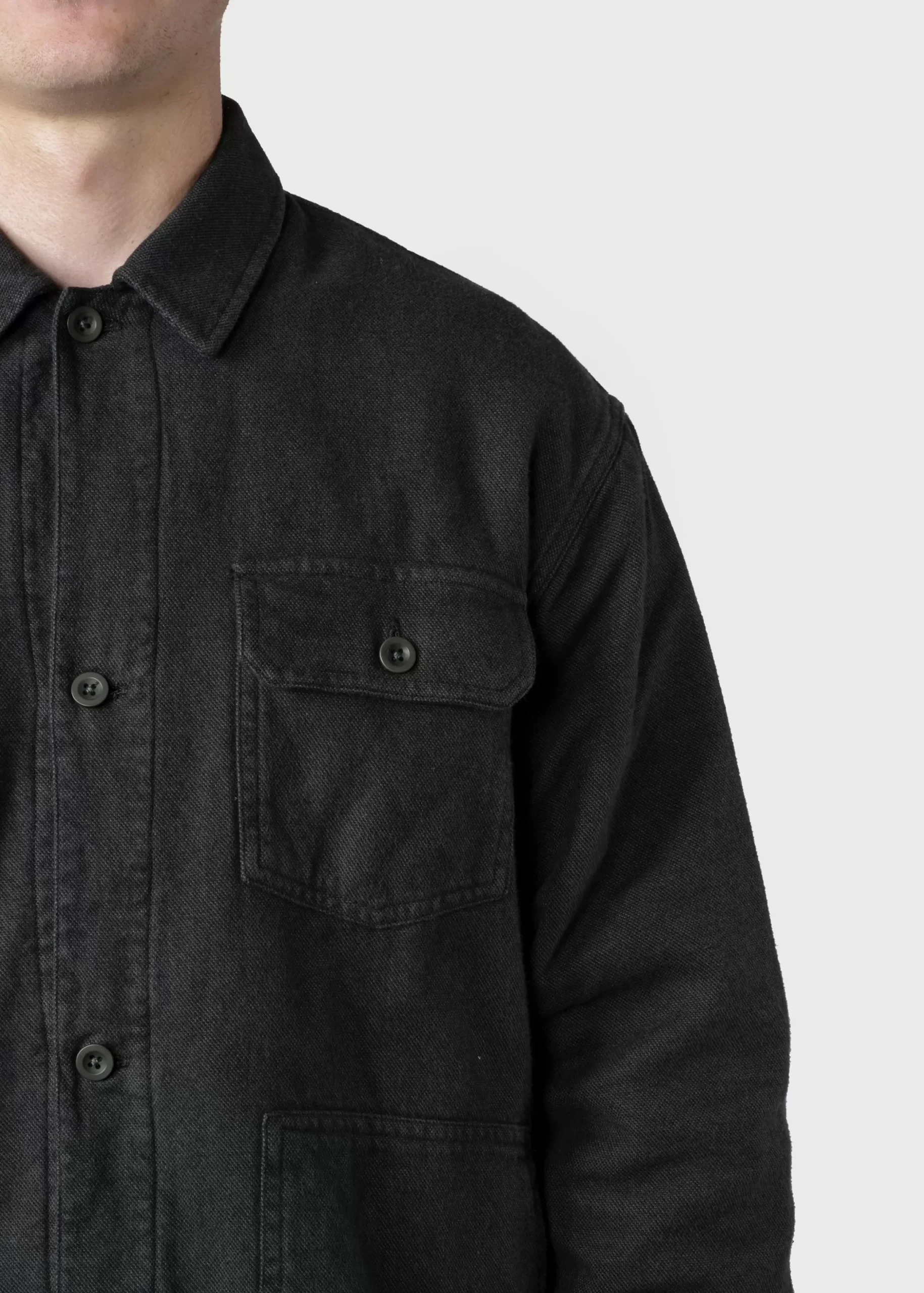 Klitmoller Collective Jacken-Niklas lumber overshirt - Olive