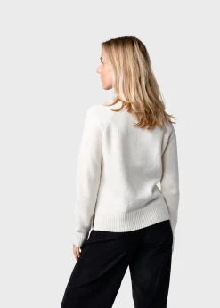 Klitmoller Collective Strick-Nina knit - Cream Navy