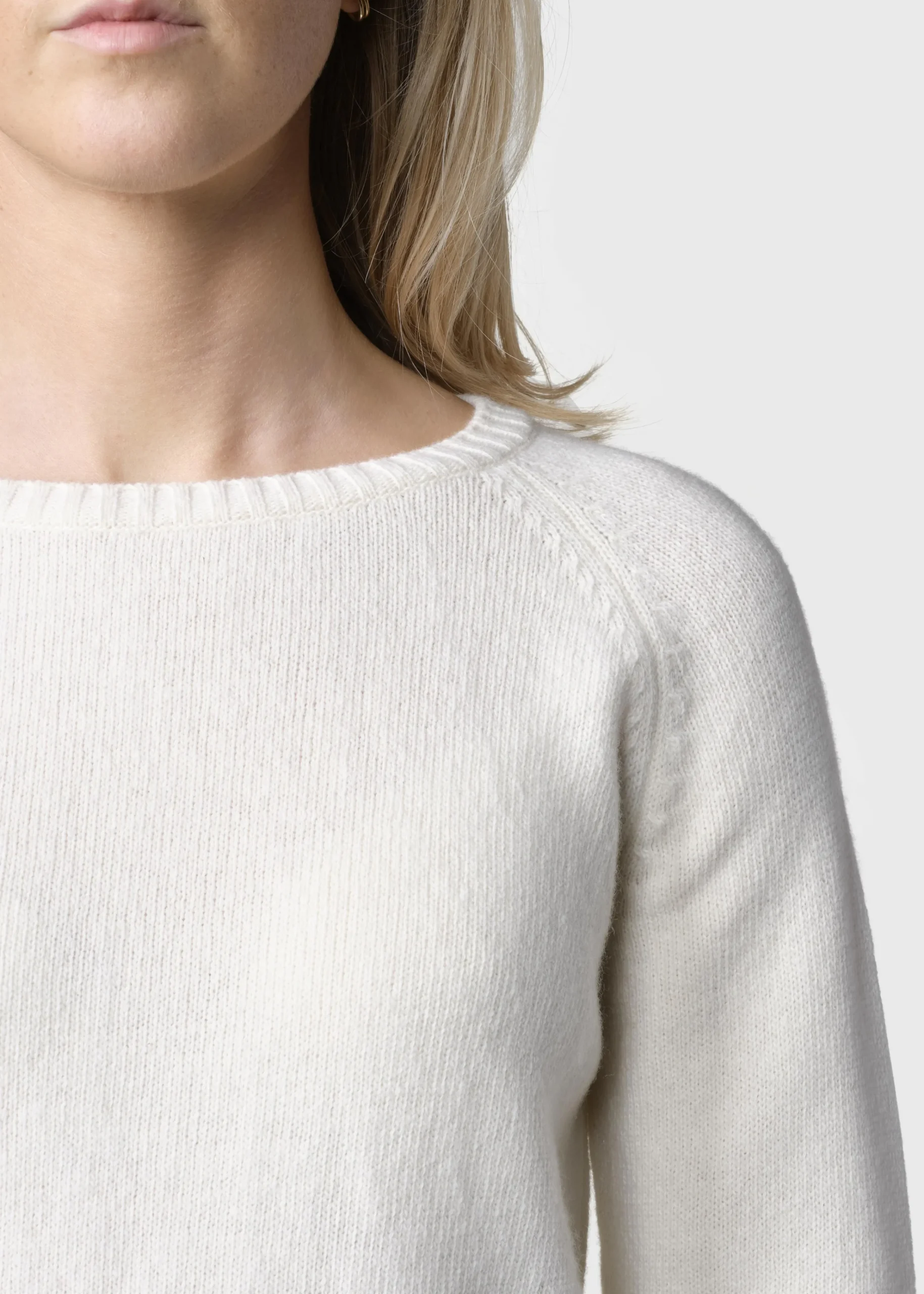 Klitmoller Collective Strick-Nina knit - Cream Navy