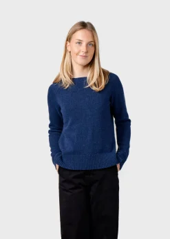 Klitmoller Collective Strick-Nina knit - Deep blue Navy
