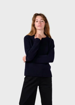 Klitmoller Collective Strick-Nina knit - Navy