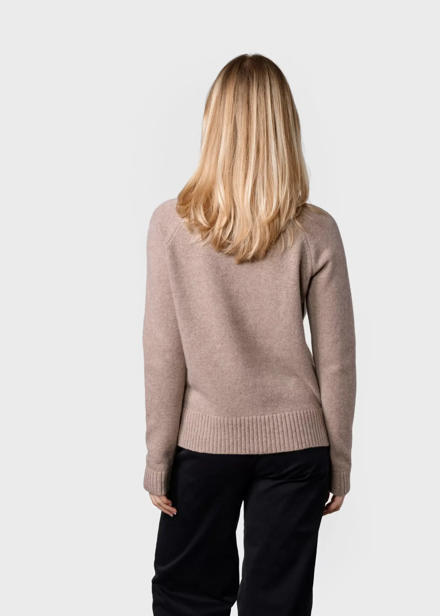 Klitmoller Collective Strick-Nina knit - Sand Navy
