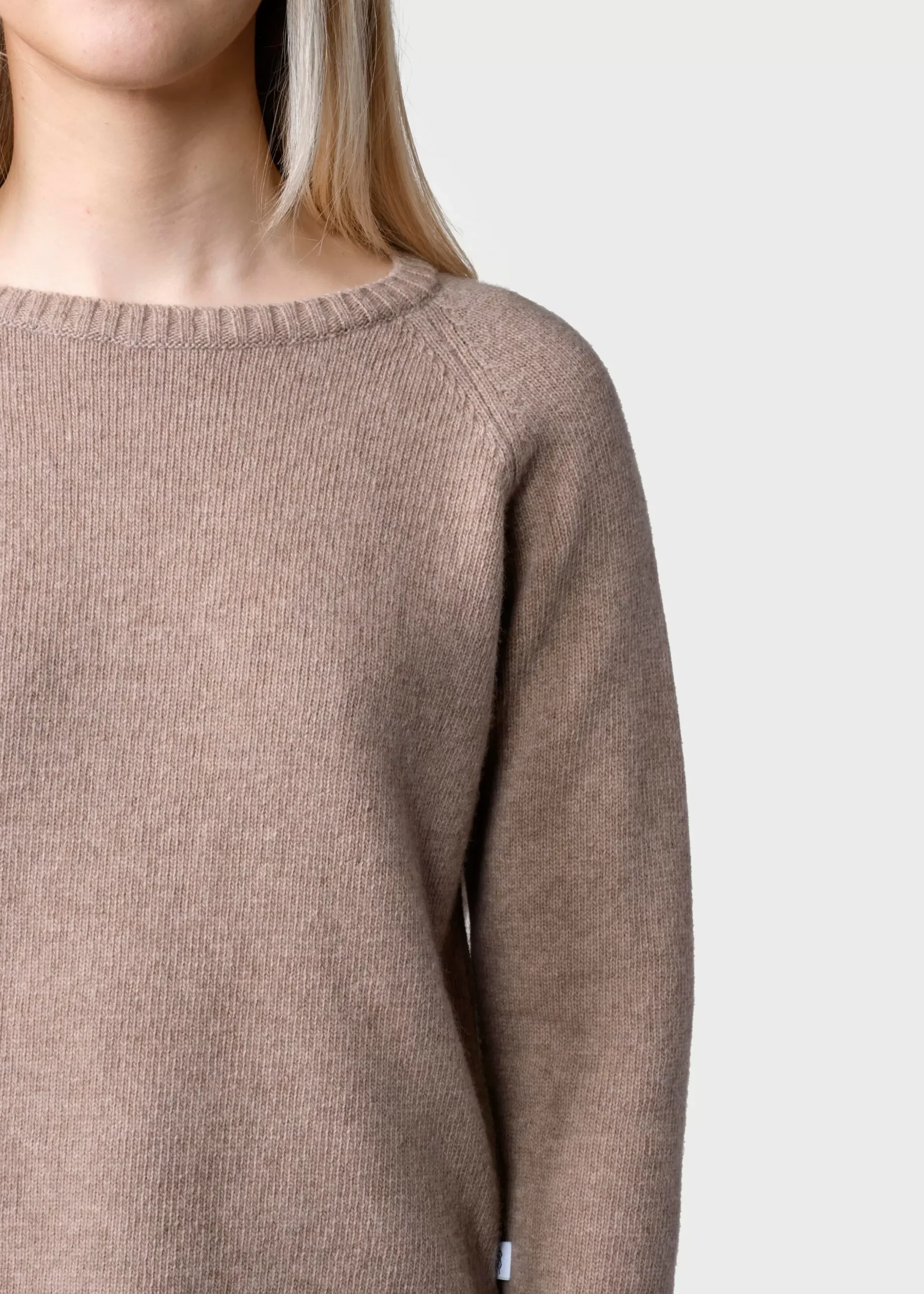 Klitmoller Collective Strick-Nina knit - Sand Navy