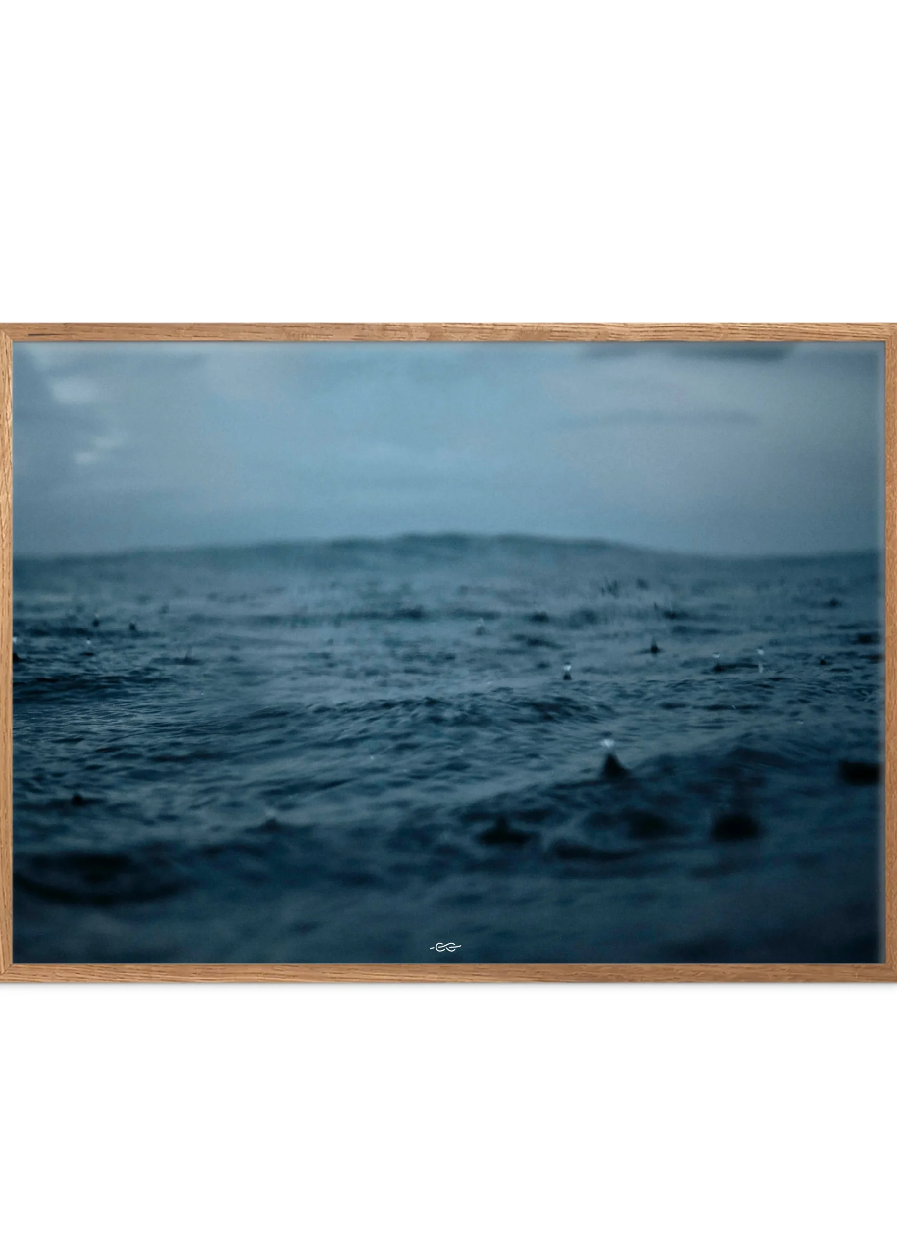 Klitmoller Collective Posters-Ocean raindrops 50x70 - Poster