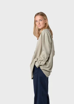 Klitmoller Collective Hemden-Ofelia lyocell shirt - Sand Lemonsorbet