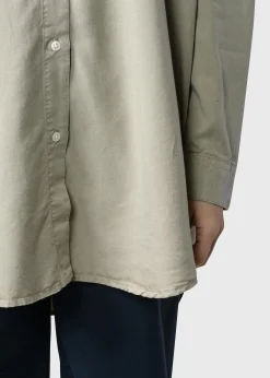Klitmoller Collective Hemden-Ofelia lyocell shirt - Sand Lemonsorbet