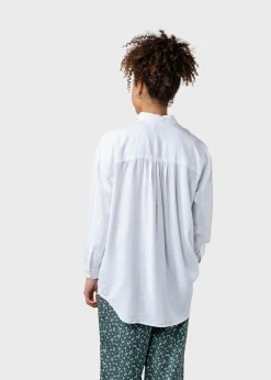 Klitmoller Collective Hemden-Ofelia lyocell shirt - White Lemonsorbet