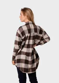 Klitmoller Collective Hemden-Ofelia shirt - Sand/black Navy