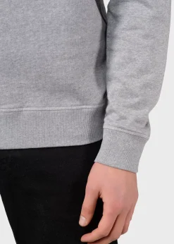 Klitmoller Collective Sweatshirts-Olaf crew - Grey melange Anthracitemelange