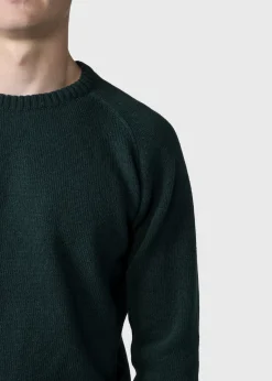 Klitmoller Collective Strick-Ole knit - Moss Green MossGreen