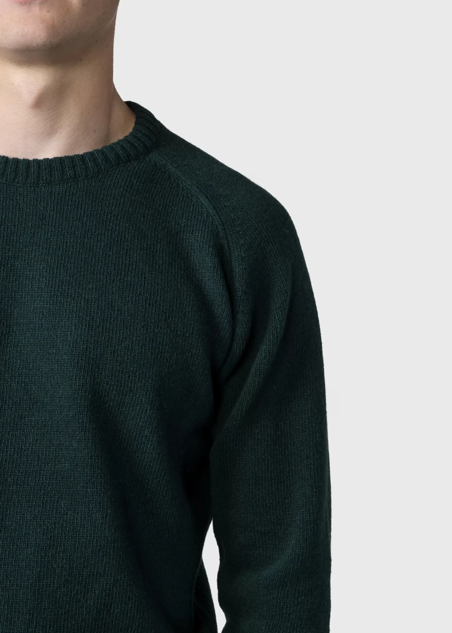 Klitmoller Collective Strick-Ole knit - Moss Green MossGreen
