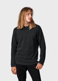 Klitmoller Collective Strick-Ole knit - Olive MossGreen