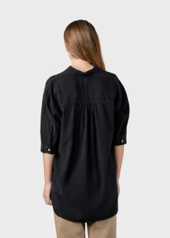 Klitmoller Collective Hemden-Oline shirt - Black Skyblue