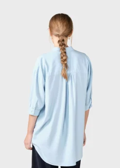 Klitmoller Collective Hemden-Oline shirt - Light blue Skyblue