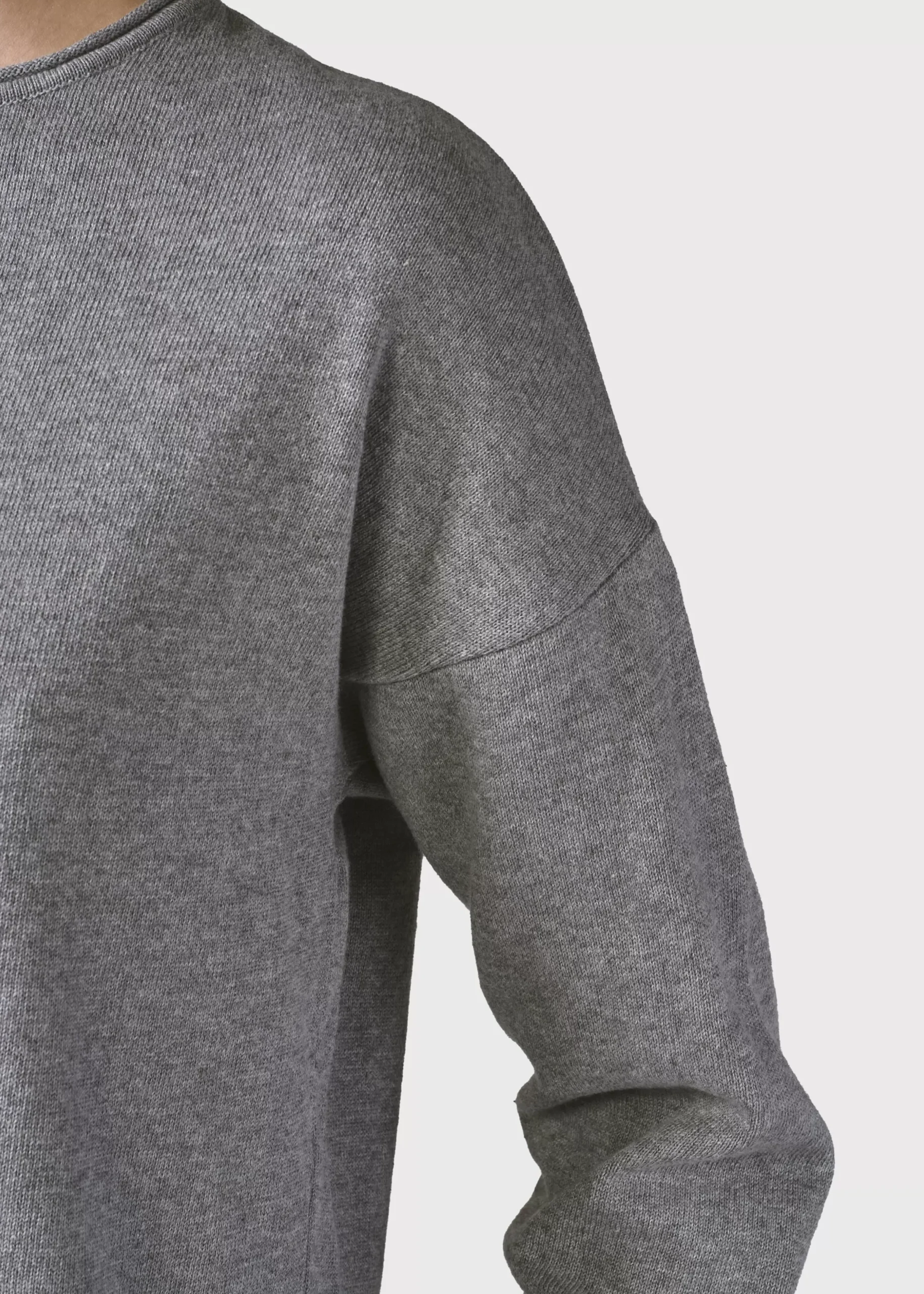 Klitmoller Collective Strick-Patricia knit - Light grey Sand