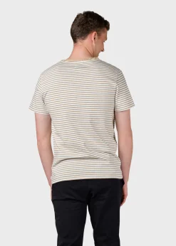 Klitmoller Collective T-shirts-Piet tee - Cream/sand