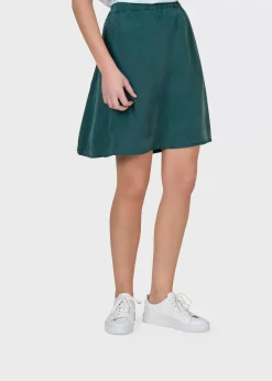 Klitmoller Collective Röcke-Ramona short skirt - Moss Green Oak