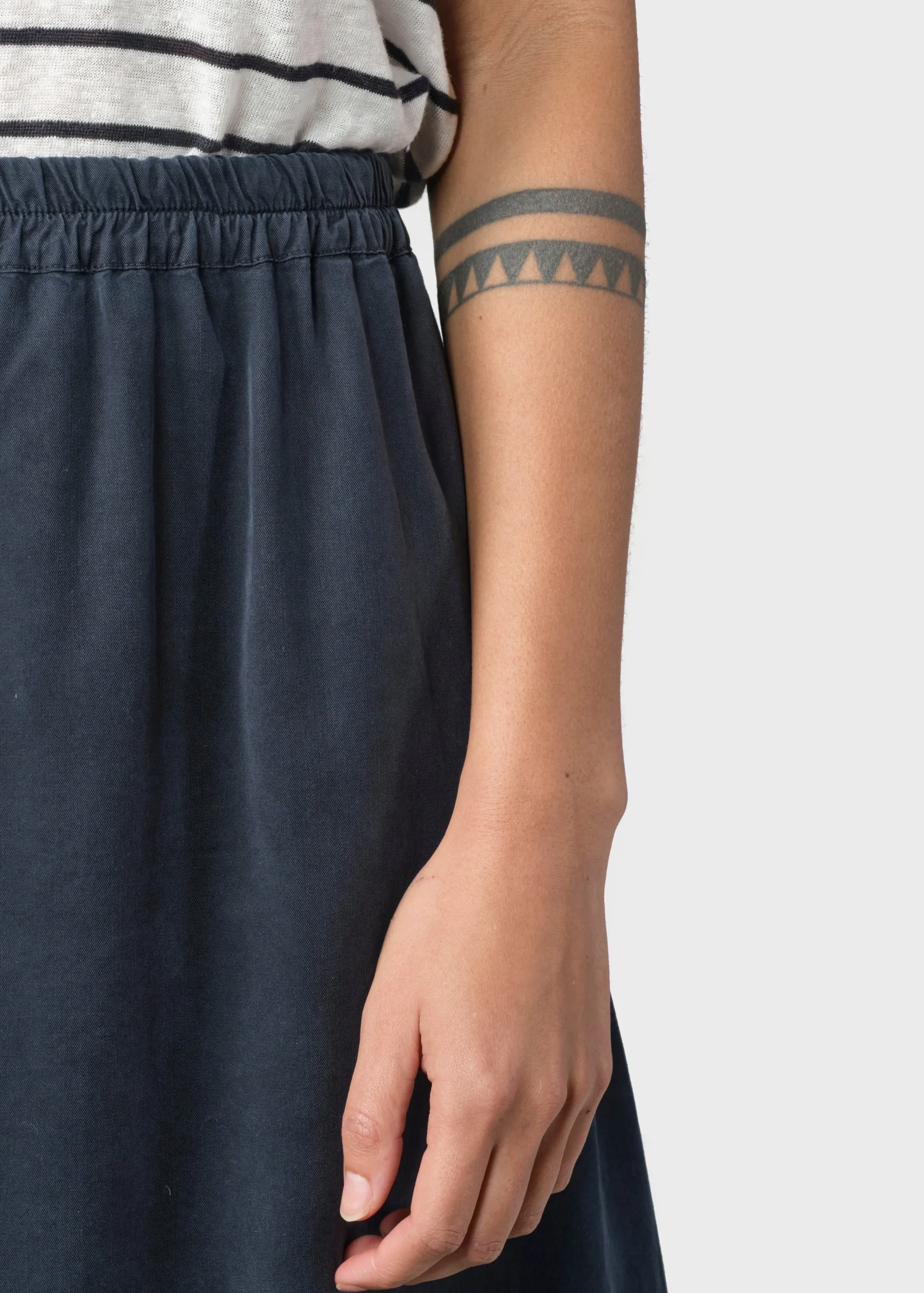 Klitmoller Collective Röcke-Ramona short skirt - Navy Oak