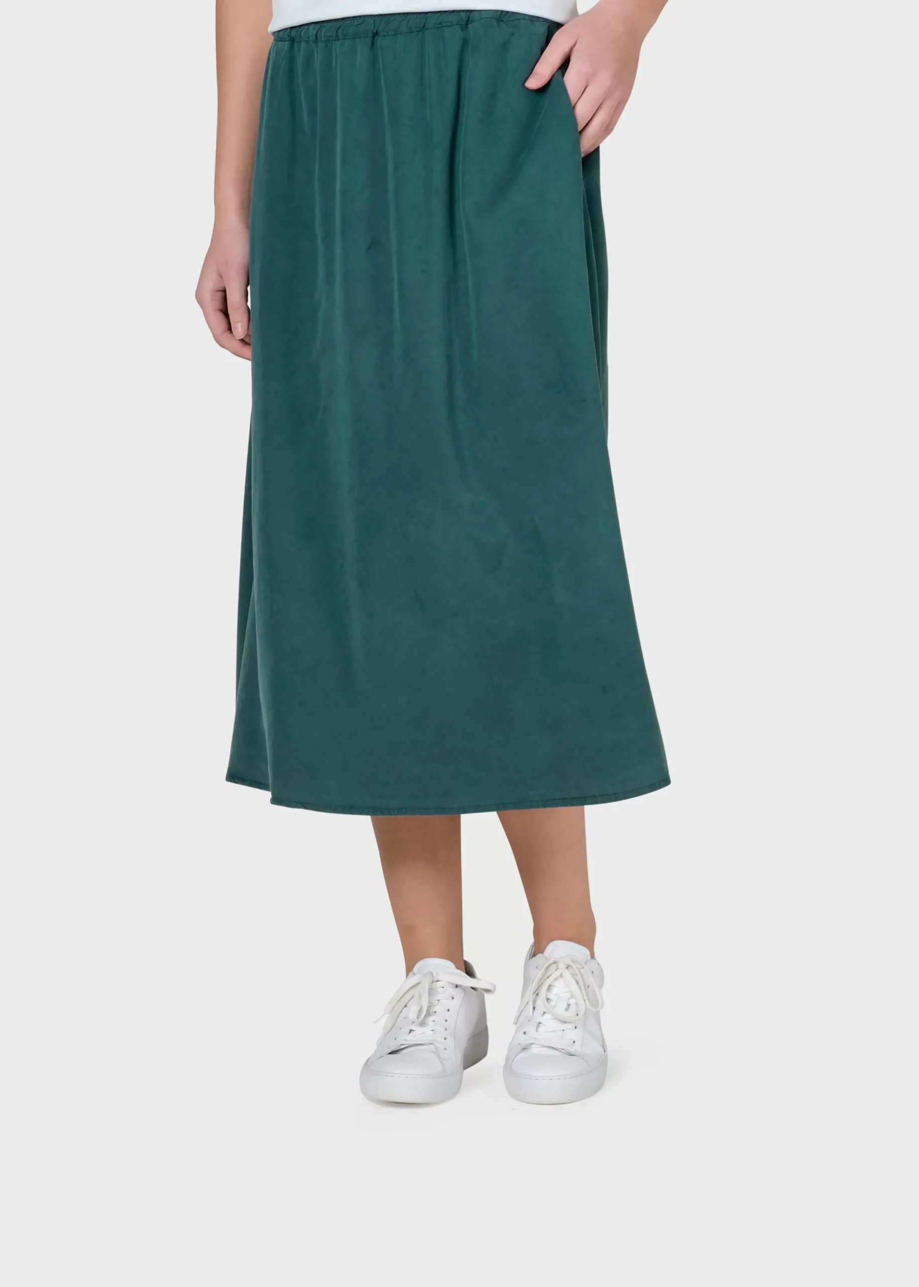 Klitmoller Collective Röcke-Ramona skirt - Moss Green Sand