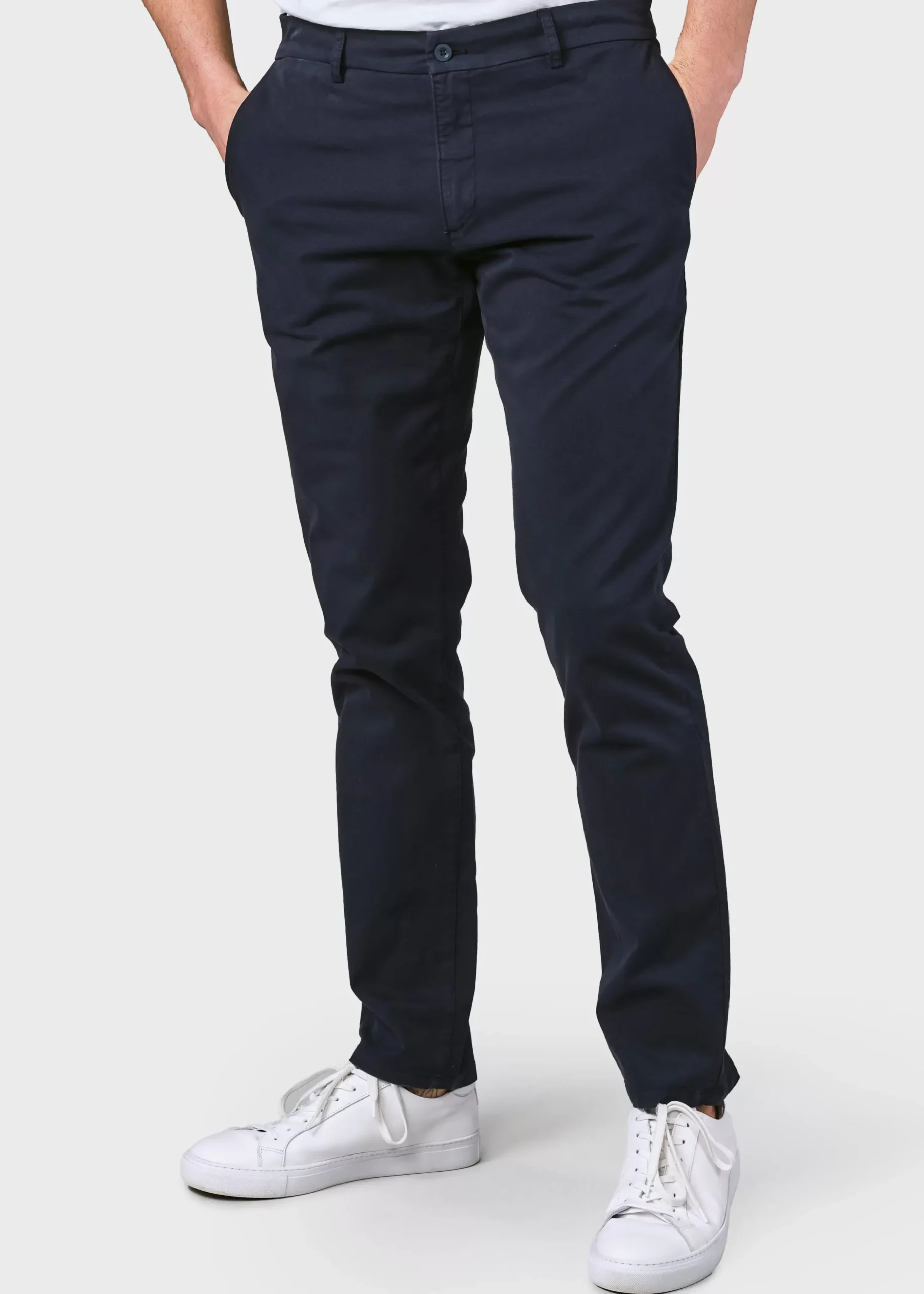 Klitmoller Collective Hosen-Ras twill chino - Navy