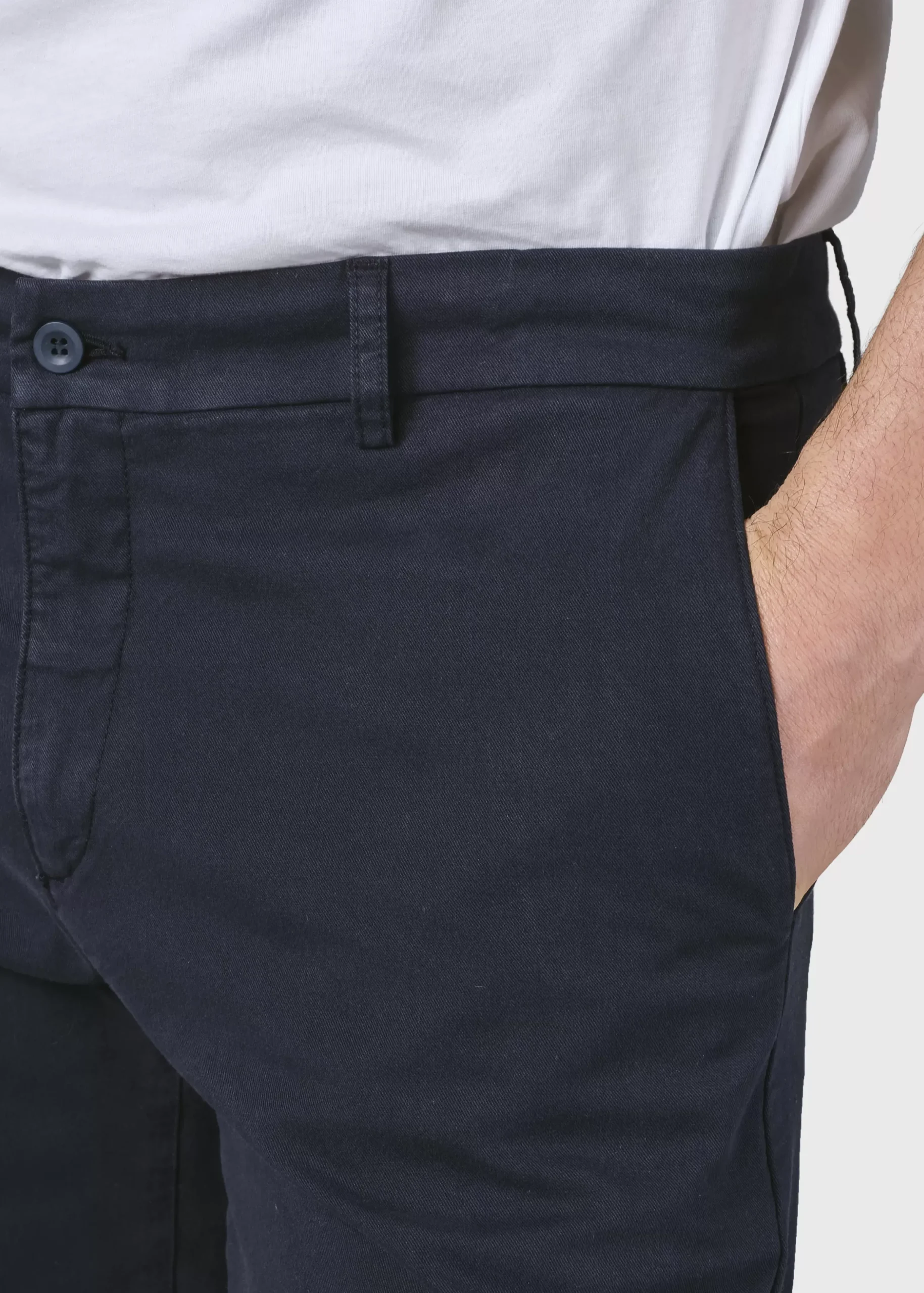 Klitmoller Collective Hosen-Ras twill chino - Navy