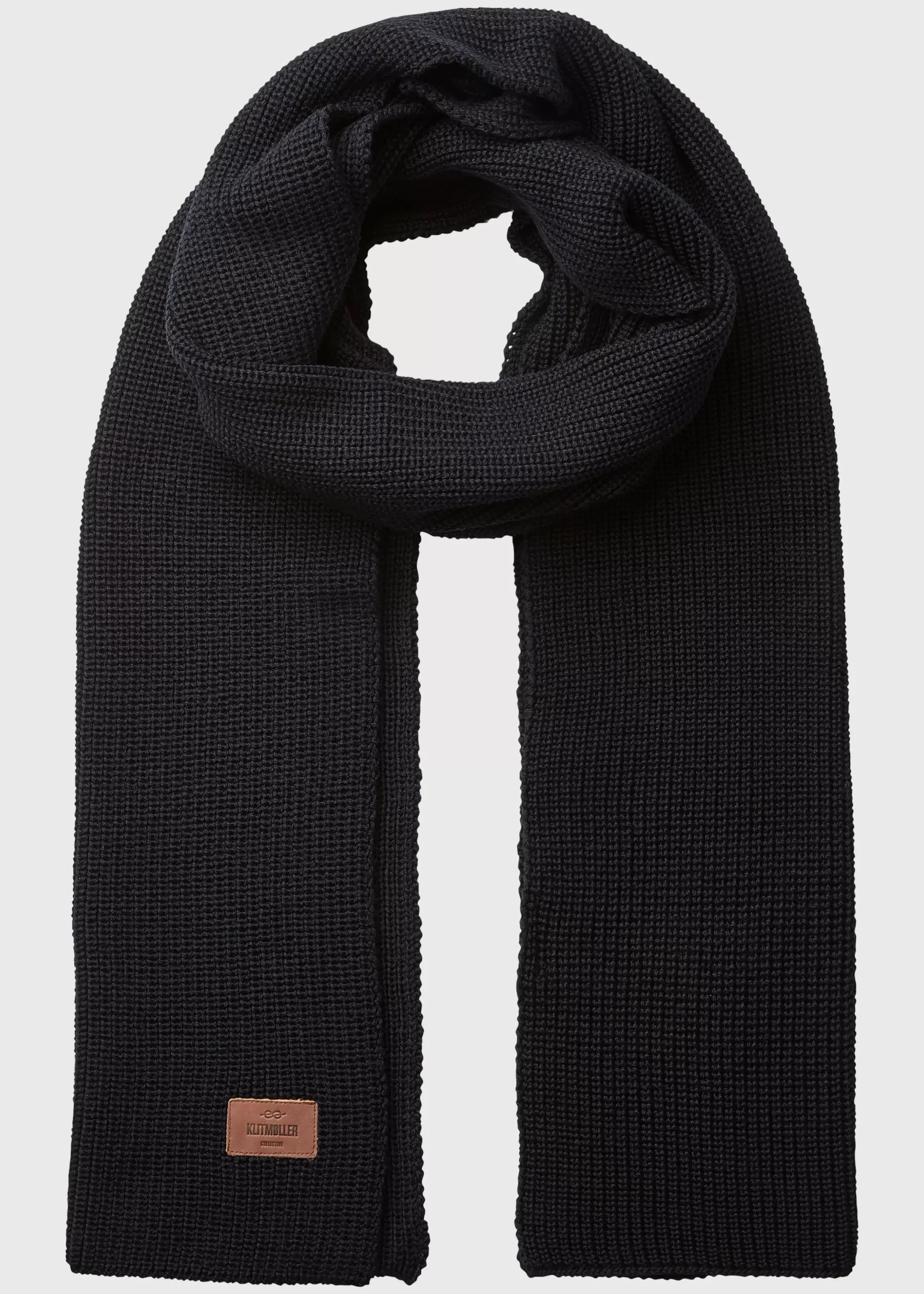 Klitmoller Collective Accessories-Raw scarf - Black