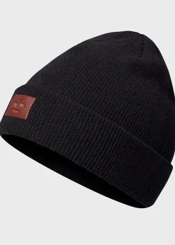 Klitmoller Collective Accessories-Rib beanie - Black Navy