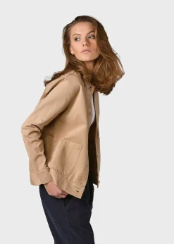 Klitmoller Collective Jacken-Rita twill jacket - Sand