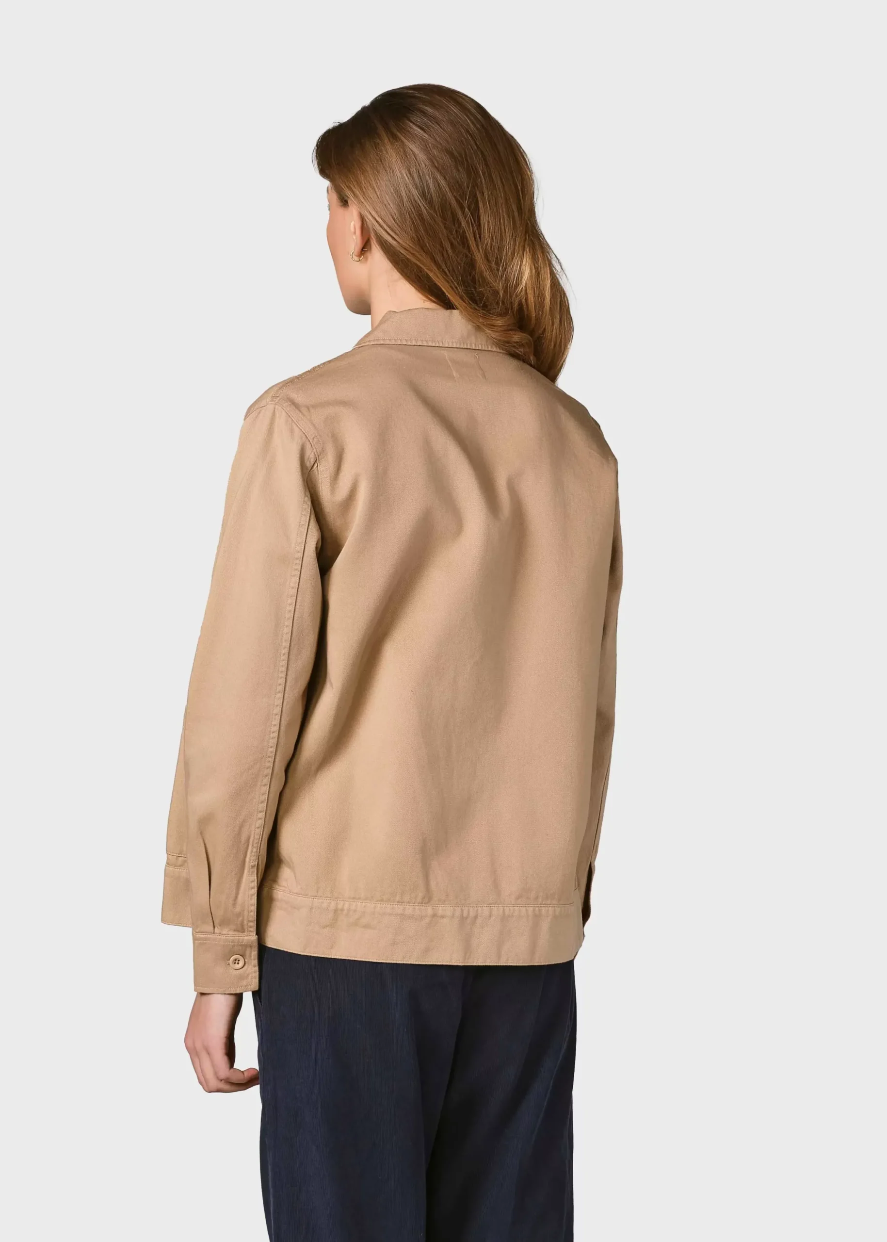 Klitmoller Collective Jacken-Rita twill jacket - Sand