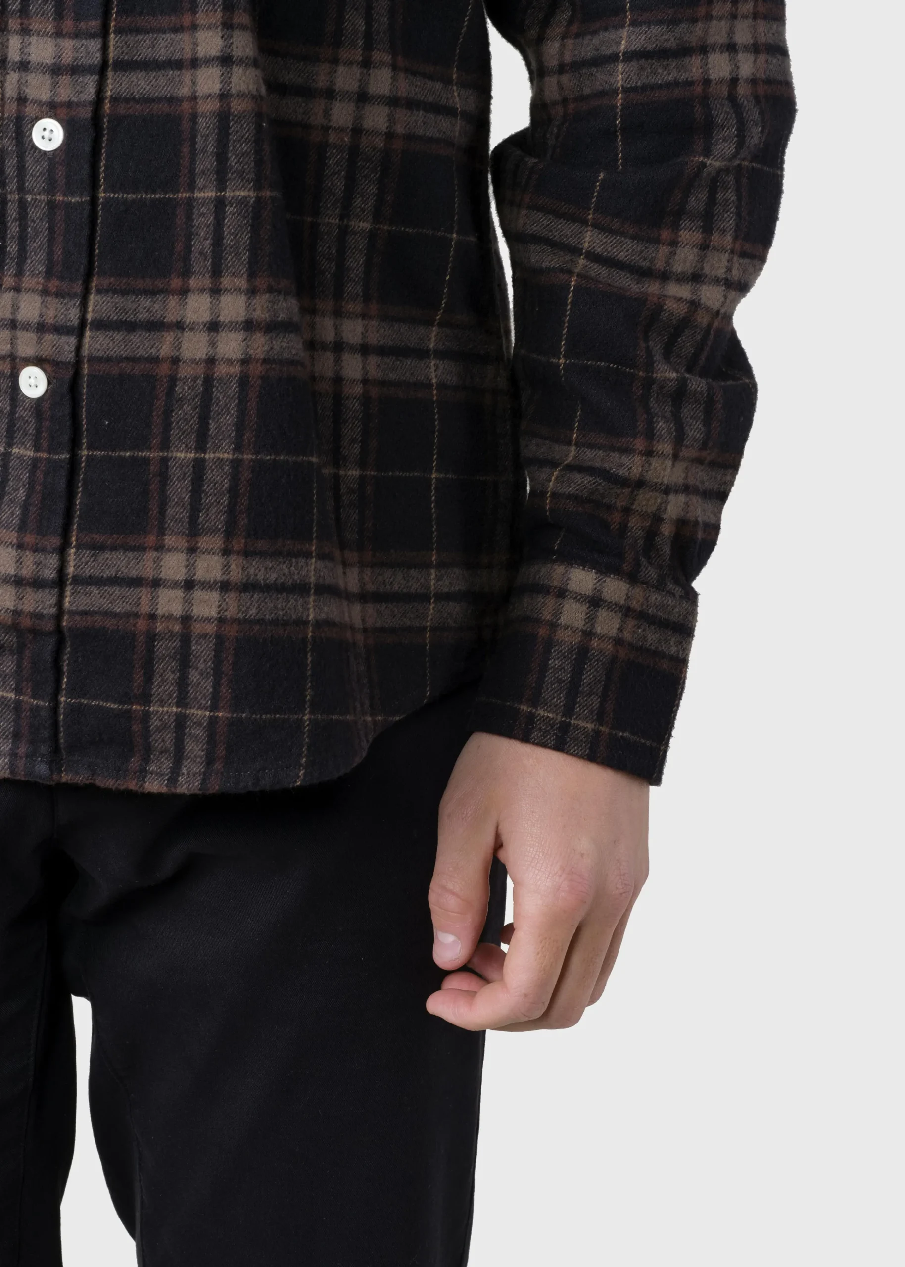Klitmoller Collective Hemden-Rocco shirt - Brown check Browncheck