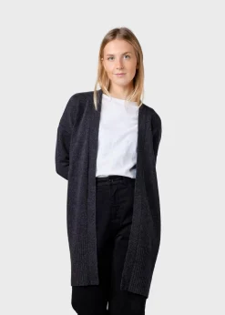 Klitmoller Collective Strick-Rosemarie knit cardigan - Anthracite Navy
