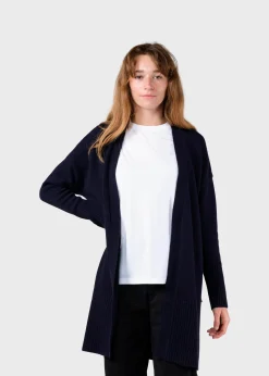 Klitmoller Collective Strick-Rosemarie knit cardigan - Navy