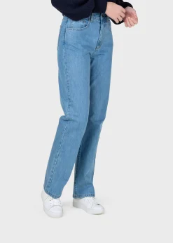 Klitmoller Collective Hosen-Rubi denim pant - Light blue stonewash Lightbluestonewash