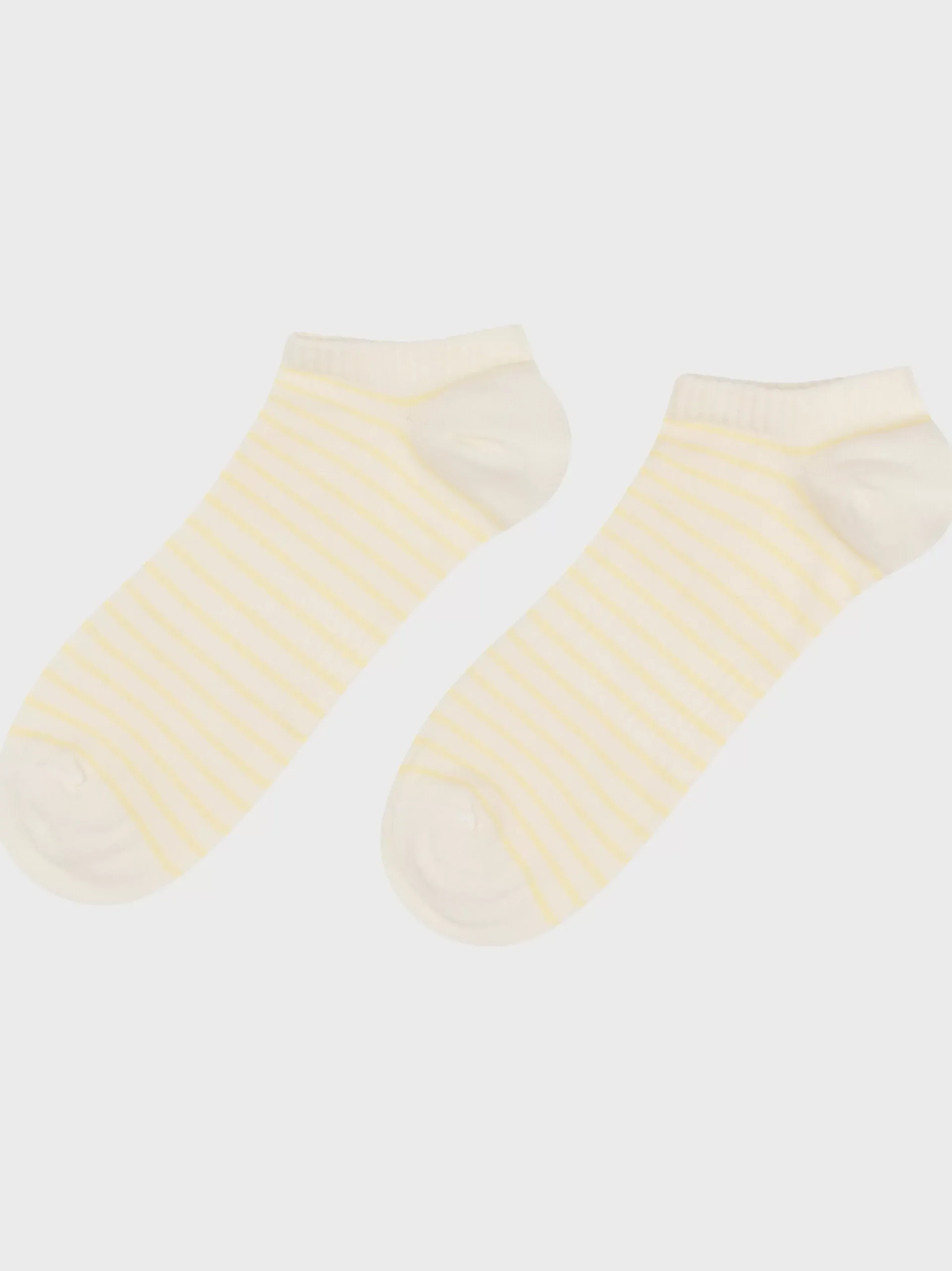 Klitmoller Collective Accessories-Short sock - Cream/lemon sorbet Cream/navy